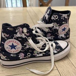 Kids Size 12 Unicorn Converse
